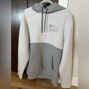 American Eagle Outfitters Two-Tone Gray Pullover Hoodie